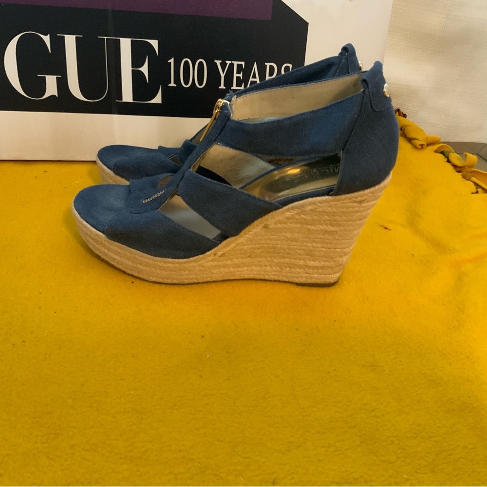 Michael Kors wedge sandals women size 8.5